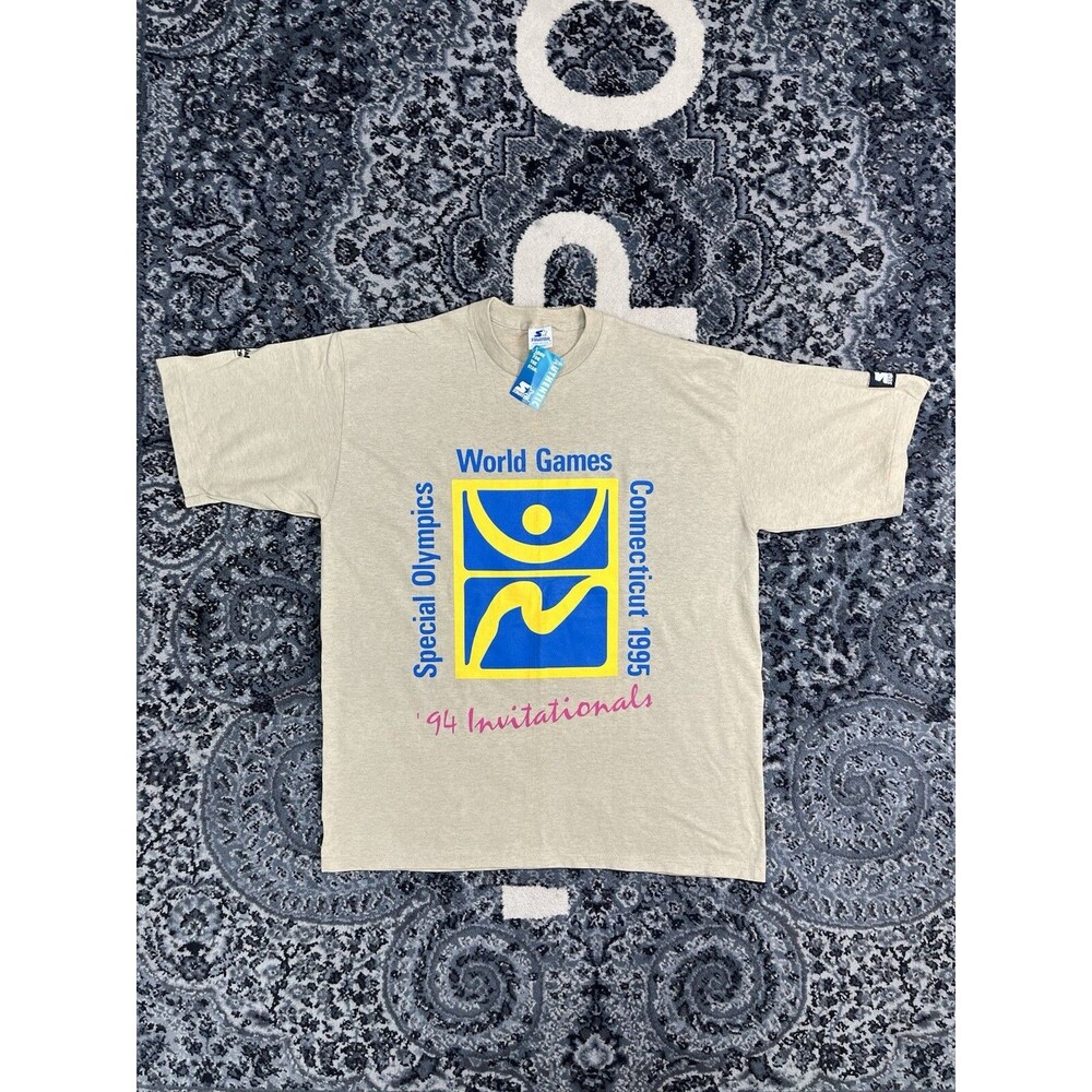 Brand New Vintage Mens 90s Starter Brand Tshirt Made In USA Large